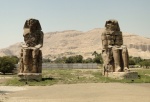 los colosos de Memnón
Memnón, colosos, nombre, estatuas, egipcio, pusieron, griegos, asociaron, historias, mitológicas