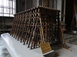 maqueta del andamio
maqueta, andamio, esta, copia, escala, sirvió, como, mecanismo, para, lievantar, columnas, catedral