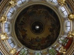 interior de la cúpula de la catedral de San Isaac
