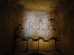 santuario del templo de Ramses, Abu Simbel
Ramses, Simbel, Ptah, Amón, Ramsés, santuario, templo, figuras, izda, derecha