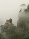 monasterios de Meteora
Meteora, Vista, Kalambaka, Kastraki, monasterios, situados, montañas