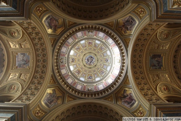 Cupula de la catedral de San Esteban
Cupula de la iglesia de Budapest, St Esteban
