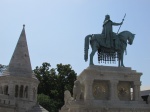 Estatua de San Esteban I, rey de Hungría, Bastión de los Pescadores, Budapest