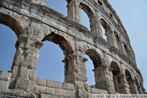 Coliseo de Pula
En ciudad Pula (Croacia) es uno de los más grandes coliseos del mundo
