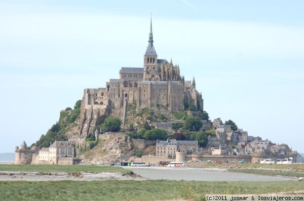 Mont Saint Michel
Panorámica del impresionante Mont Saint Michel, declarado Patrimonio de la humanidad por la UNESCO desde 1979.

