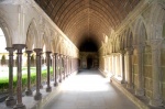 Galería en Abadía Saint Michel
Galería, Abadía, Saint, Michel, Claustro, Abadia, caracteriza, dobles, columnas, granito, rosa