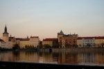 Sunset on the Vltava