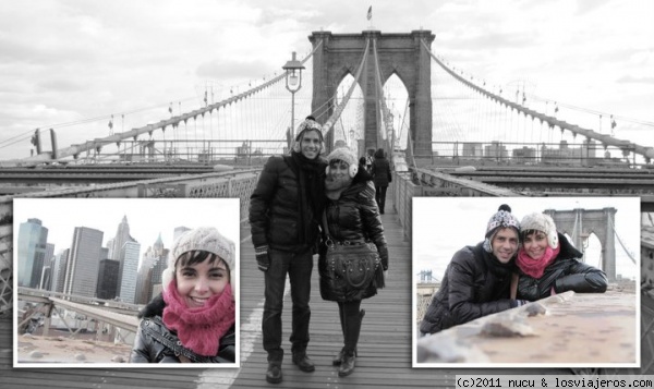 Brooklyn Bridge
Diciembre 2010, el famoso puente donde pasamos frío no...lo siguiente...^^
