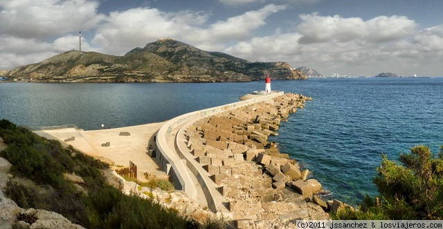 Forum of Comer en Murcia in Andalucía: Faro Navidad de Cartagena