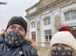 Llegada a le estación de NARVA (frontera con RUSIA)
Llegada, NARVA, RUSIA, Tallin, estación, frontera, parte, estaba, mucho, más, nevado, hacía, frío