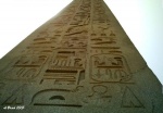 Obelisco de Luxor.
Templo de Luxor