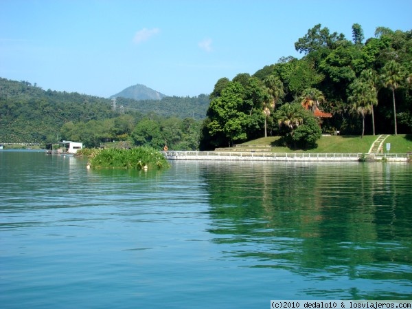 Lago Sol y Luna.-Taiwan
Situado en el distrito de Nantou, es el lago natural mas grande de Taiwan.
