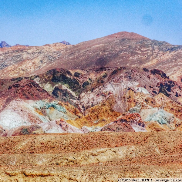 Artist's Palette
tonalidades de la roca en Death Valley, California
