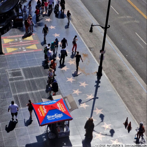 Walk of Fame
estrellas en Hollywood boulevard, Los Angeles
