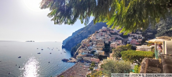 Positano
Vista de la localidad de Positano, en la costa amalfitana.
