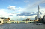 Rio Támesis (Londres)
Támesis, Londres, Shard, Tower, vista, edificio, bridge