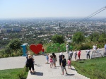 Almaty
Almaty, Desde, colina, parque