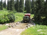 Camino a Altyn Arashan
Kirguistan