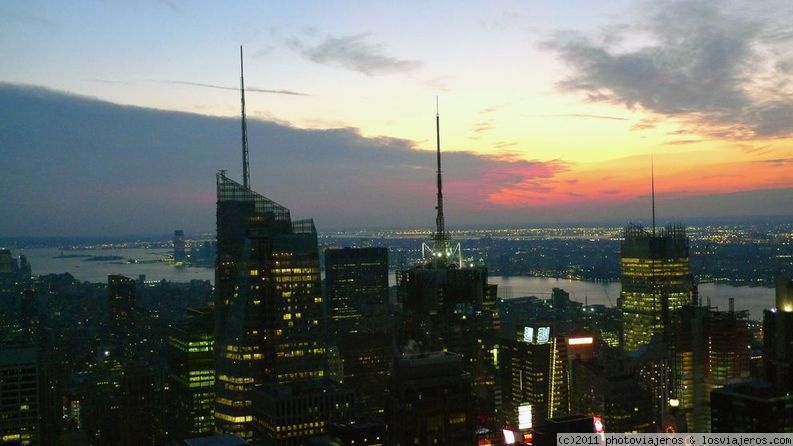 Foro de Rockefeller Center: Desde el Top of The Rock, New York