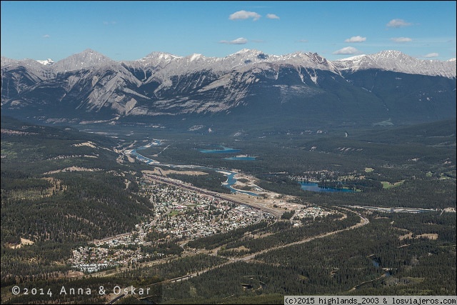 Foro de Whistler: Jasper desde Mount Whistlers - Jasper National Park, Alberta (Canadá)