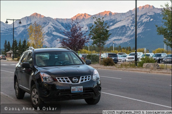 Nissan Rogue - Jasper National Park, Alberta (Canadá)
Nuestro coche, jejeje
