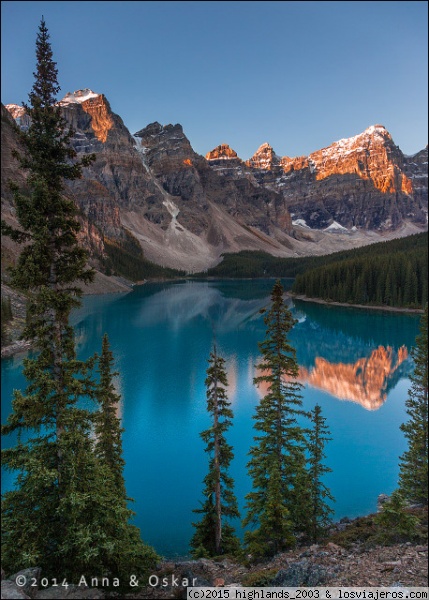 Moraine Lake - Banff National Park, Alberta (Canadá)
Moraine Lake - Banff National Park, Alberta (Canadá)
