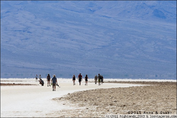 Bad Water Basin - Death Valley National Park
Desde el mirador se puede acceder andando al principio del lago de sal.
