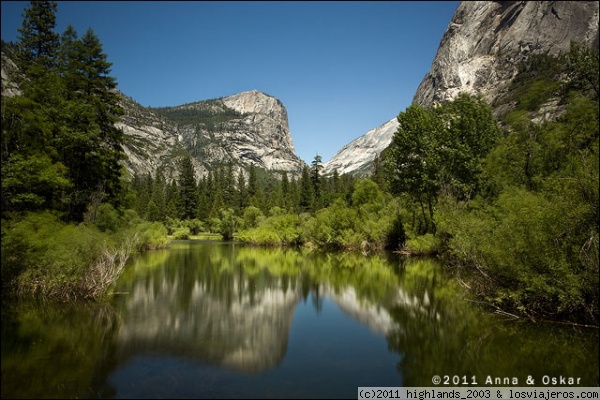 Mirror Lake - Yosemite National Park
Uno de los paisajes más bonitos que nos hemos encotrado en Yosemite.
