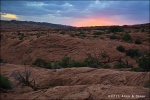 Atardecer en Arches National Park