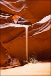 Waterfall of sand - Antelope Slot Canyon