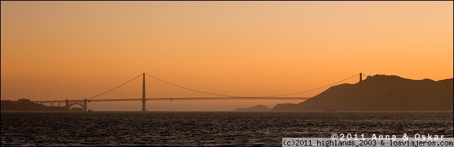 Foro de Barcos: Atardecer sobre el Golden Gate - San Francisco