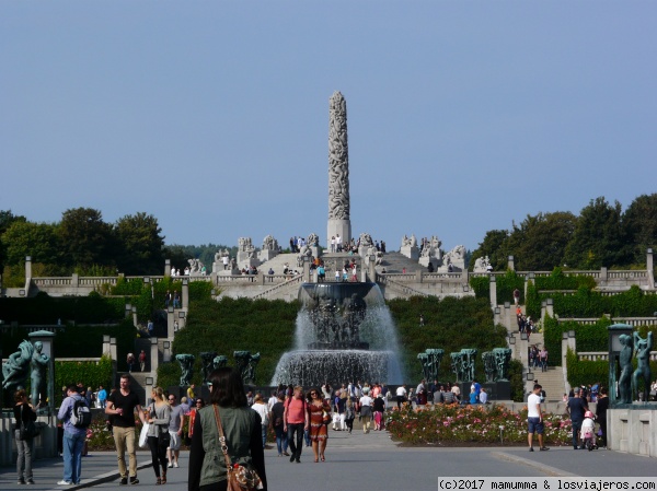 Parque Vigeland
Avenida Principal
