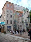 Mural of Quebecers
