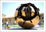 Esfera con esfera, Museos Vaticanos
Esfera con esfera Vaticano Roma Italia