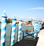 Muelles de atraque de una fábrica de cristal. Murano
Murano Venecia Italia