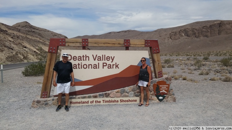 Costa Oeste USA por nuestros 60 cumpleaños - Blogs de USA - Death Valley y llegada a Mammoth Lakes (1)