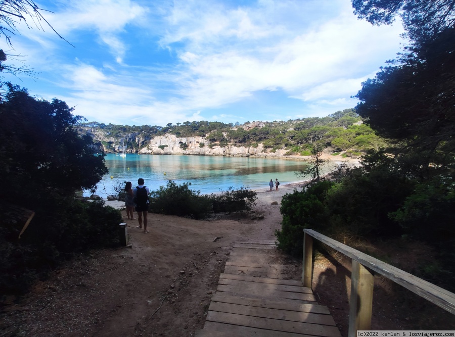 Menorca low cost en coche (4 días) - Blogs de España - 3r día: Cala Macarella y Macarelleta, Playa Cavallería, Cala Morell, Punta Nati (1)