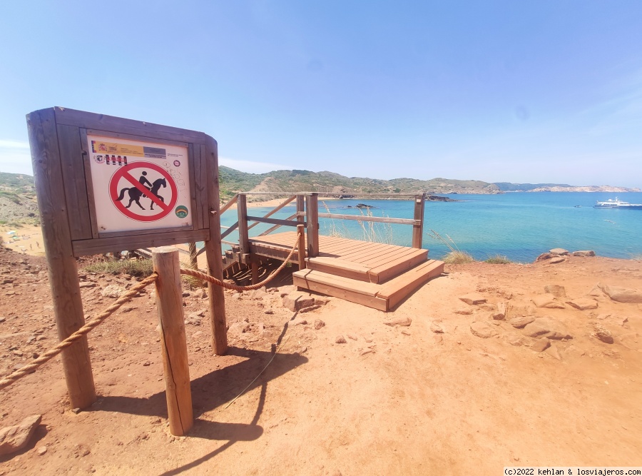 Menorca low cost en coche (4 días) - Blogs de España - 3r día: Cala Macarella y Macarelleta, Playa Cavallería, Cala Morell, Punta Nati (3)