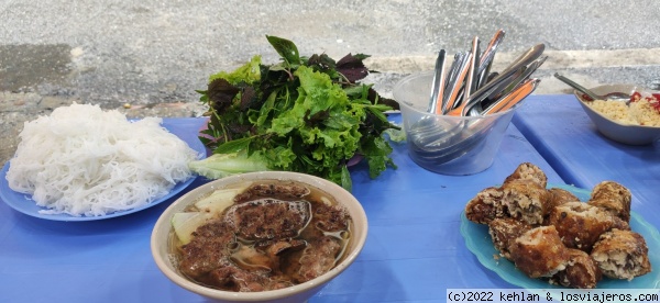 Bun Cha
Plato típico de Hanoi
