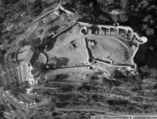 Castell Vell, Castellón
restos del un castillo almohade: el Castell Vell
