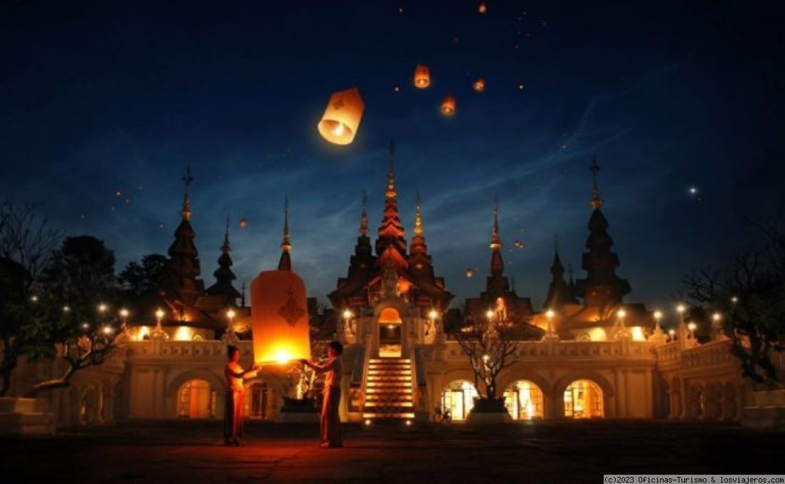 Oficina de Turismo de Tailandia: Festival Loy Krathong 2023 - Festival del Décimo Mes Lunar Nakhon Si Thammarat -Tailandia