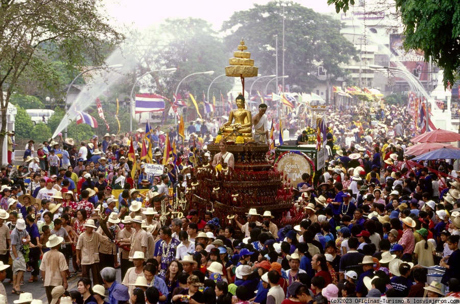 Songkran en Tailandia- Año Nuevo Budista- Festival - Noticias de Tailandia