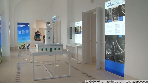 Museo del faro de la Mola - Formentera - Islas Baleares
Ubicado al este de la isla, en el propio faro. Su interior está dividido en dos espacio expositivos.
