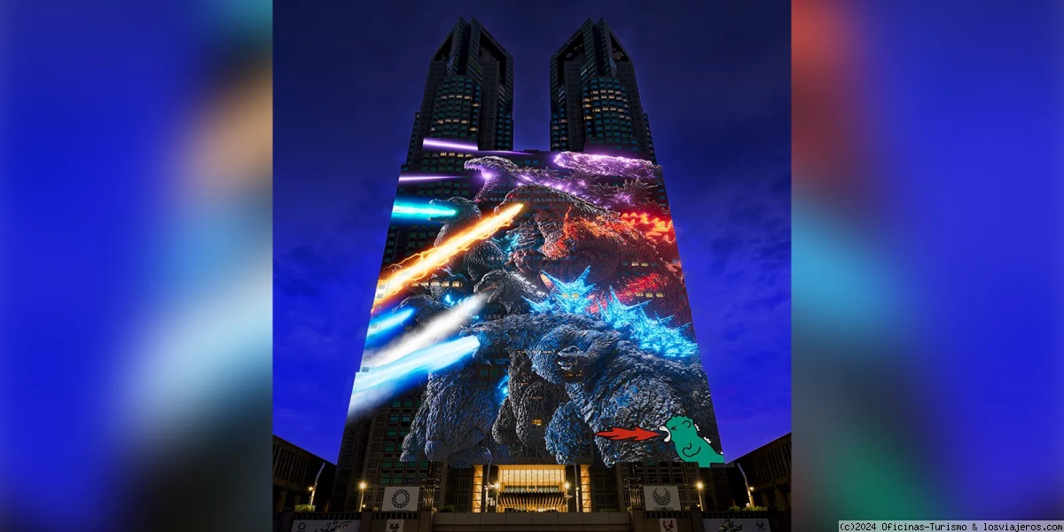 Tokio celebra el 70 aniversario de Godzilla