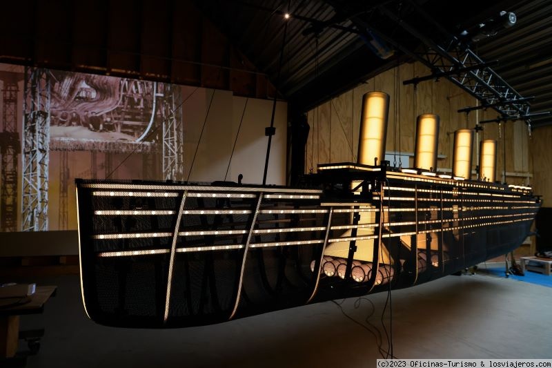 Museo del Titanic en Belfast - Irlanda - Oficina Turismo Irlanda: Agenda Belfast 2024 ✈️ Foro Londres, Reino Unido e Irlanda