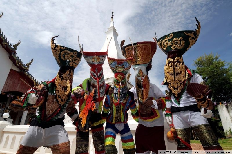 Festival Phi Ta Khon de Tailandia 2024 - Khorat Geoparque Mundial de la UNESCO - Tailandia ✈️ Forum Thailand
