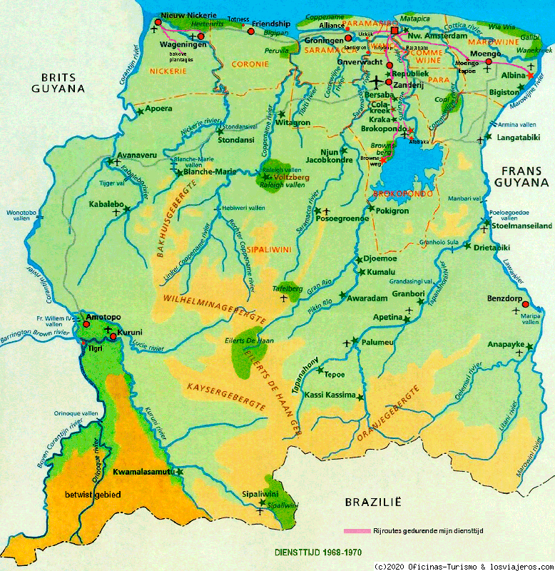 Viaje a Guyana,  Surinam (Suriname) y Guayana Francesa - Foro América del Sur