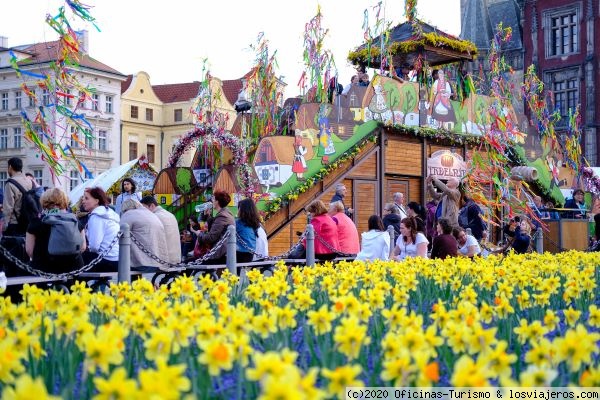 Mercadillo de Praga - República Checa
Mercadillo Semana Santa en la Plaza de la Ciudad Vieja de Praga
