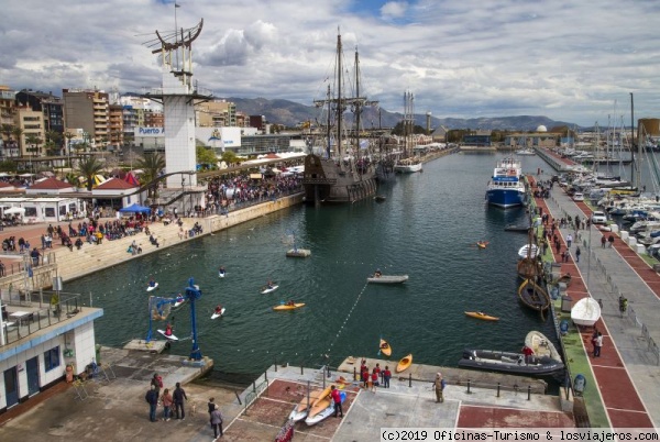 Los barcos de época protagonistas en Escala a Castelló (1)