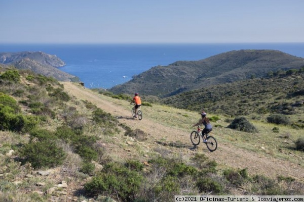 Cicloturismo en Roses, Rosas: Rutas en bicicleta - Gerona - Cicloturismo: Ruta BTT Roses - Cadaqués ✈️ Forum Catalonia